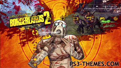 Borderlands 2 Animated - PS3 Themes