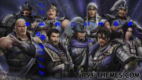 samurai warriors ps3 theme